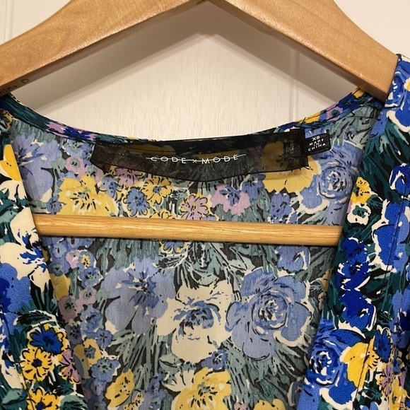 NWOT Code X Mode Floral Dress - Picture 6 of 13